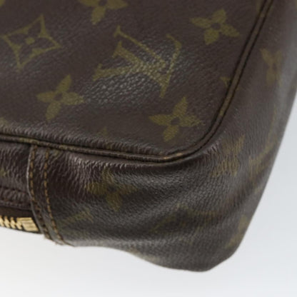 Louis Vuitton Trousse Toilette Monogram Canvas, BROWN, CANVAS, Clutche & pouche