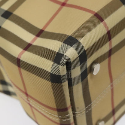 Burberry Nova Check Tote canvas check pattern, BEIGE, CANVAS, Tote bag