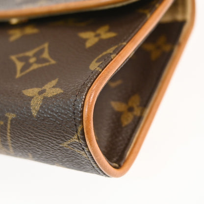 Louis Vuitton Florentine Waist Bag Monogram Canvas, Brown, Canvas, Clutch