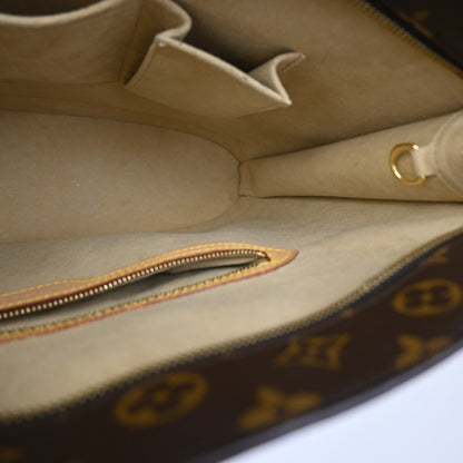 Louis Vuitton Babylone Handbag Monogram Canvas, BROWN, CANVAS, Shoulder bag