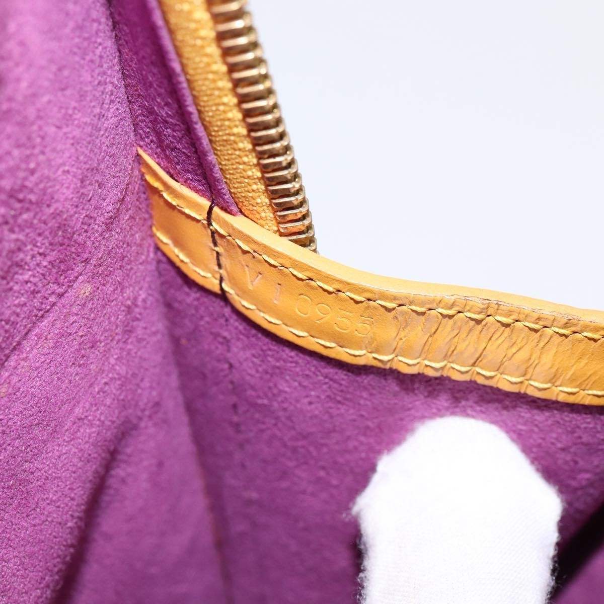 Louis Vuitton Gobelins Backpack Epi Leather, YELLOW, LEATHER, Backpack