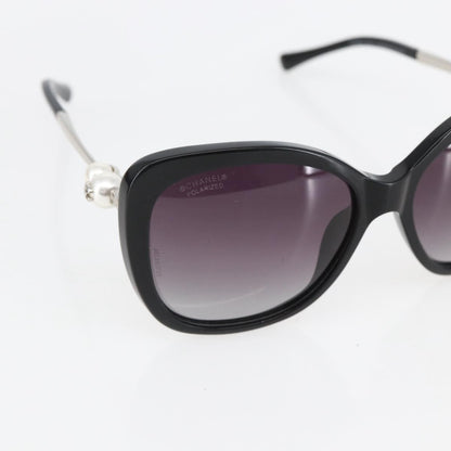 Chanel Logo CC Sunglasses Metal, BLACK, METAL, Sunglasse