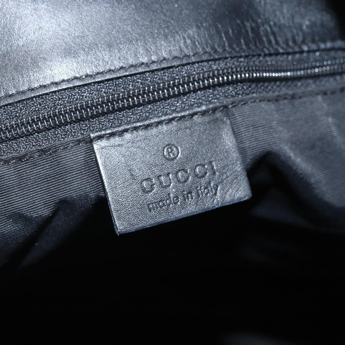Gucci Vintage Bucket Shopping Tote GG Canvas, BLACK, CANVAS, Tote bag