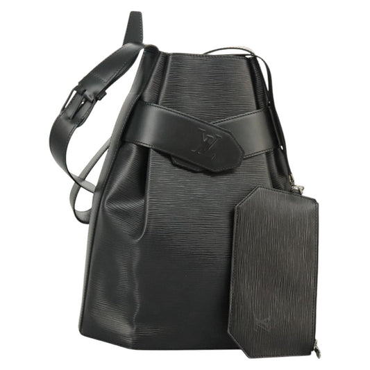 Louis Vuitton Vintage Sac d'Epaule Handbag Epi Leather, Black, Leather, Shoulder Bag