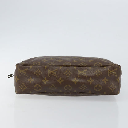 Louis Vuitton Trousse Toiletry Pouch Monogram Canvas, BROWN, CANVAS, Toiletry Case