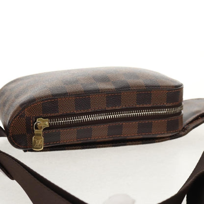 Louis Vuitton Geronimos Waist Bag Damier, BROWN, CANVAS, Travel bag