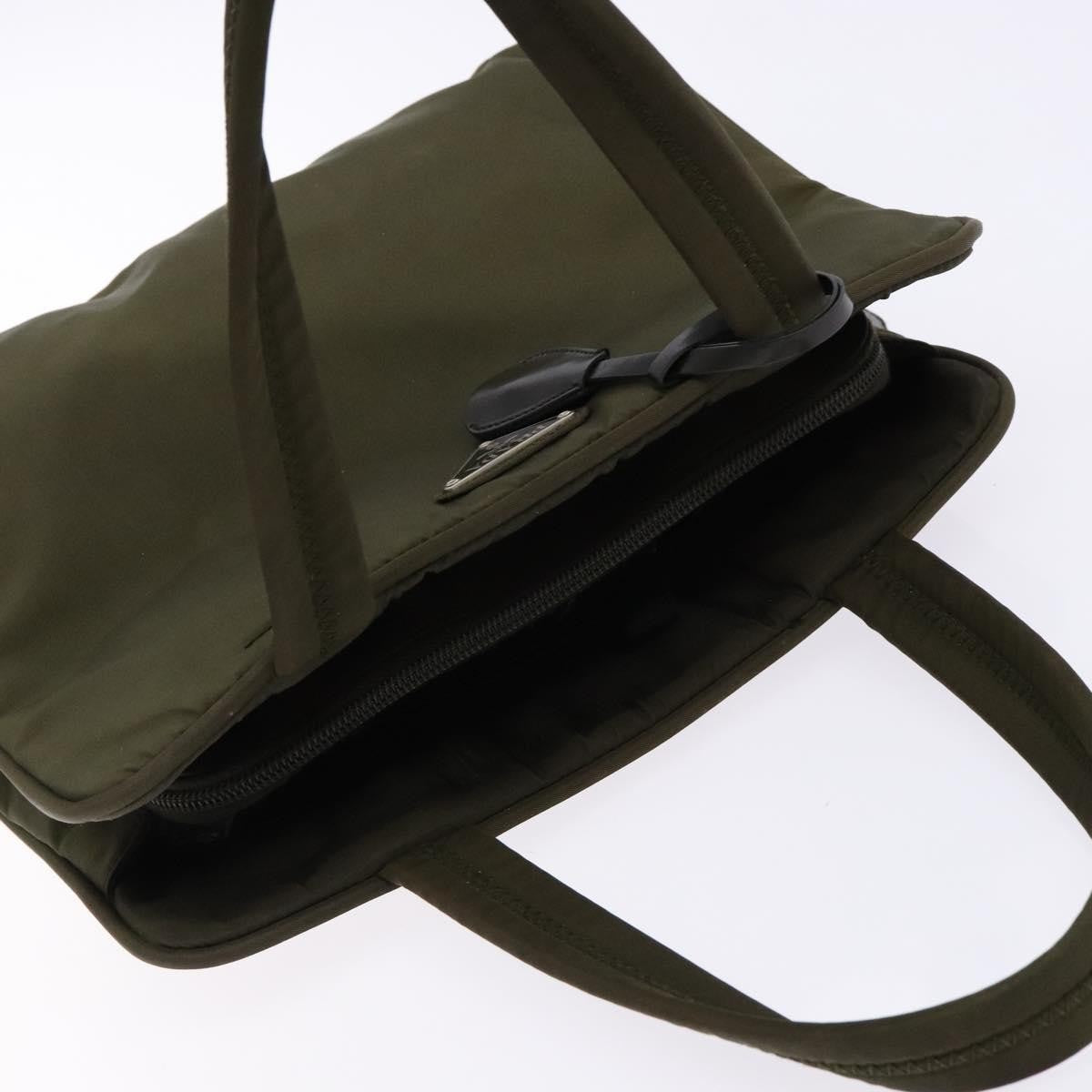 Prada Tote Vitello Daino Vitello Daino, GREEN, NYLON, Tote bag