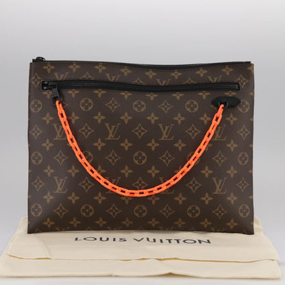 Louis Vuitton Solar Ray A4 Pouch Monogram Canvas, Brown, Canvas, Clutch