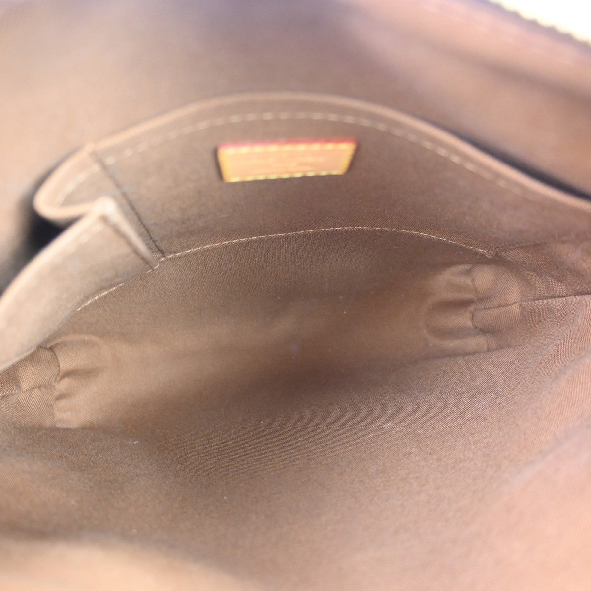 Louis Vuitton Odeon Handbag Monogram Canvas, Brown, Canvas, Shoulder Bag