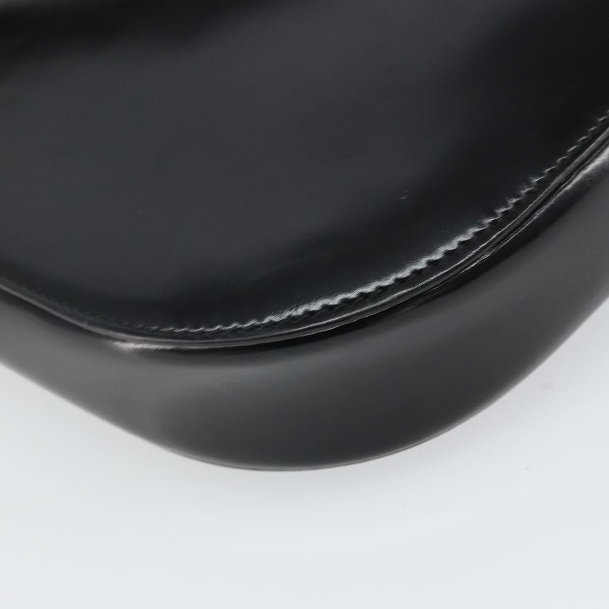 Gucci Vintage Shoulder Bag Patent leather, BLACK, PATENT_LEATHER, Shoulder bag
