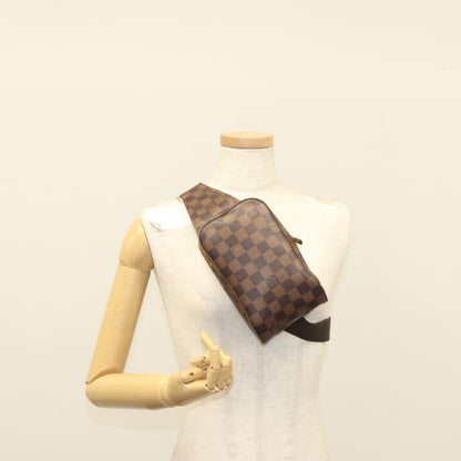 Louis Vuitton Geronimos Waist Bag Damier, BROWN, CANVAS, Shoulder bag
