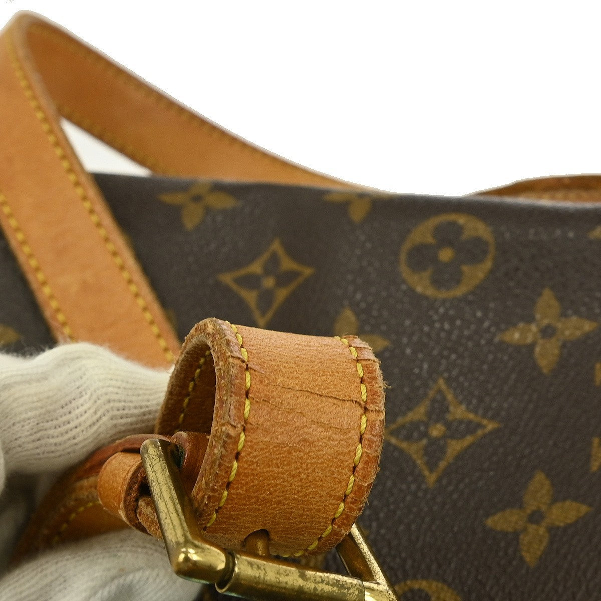 Louis Vuitton Musette Salsa Handbag Monogram Canvas, BROWN, CANVAS, Shoulder bag