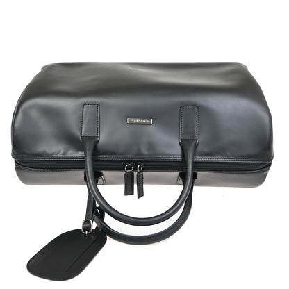 Gucci Vintage Boston Bag Leather, BLACK, LEATHER, Travel bag