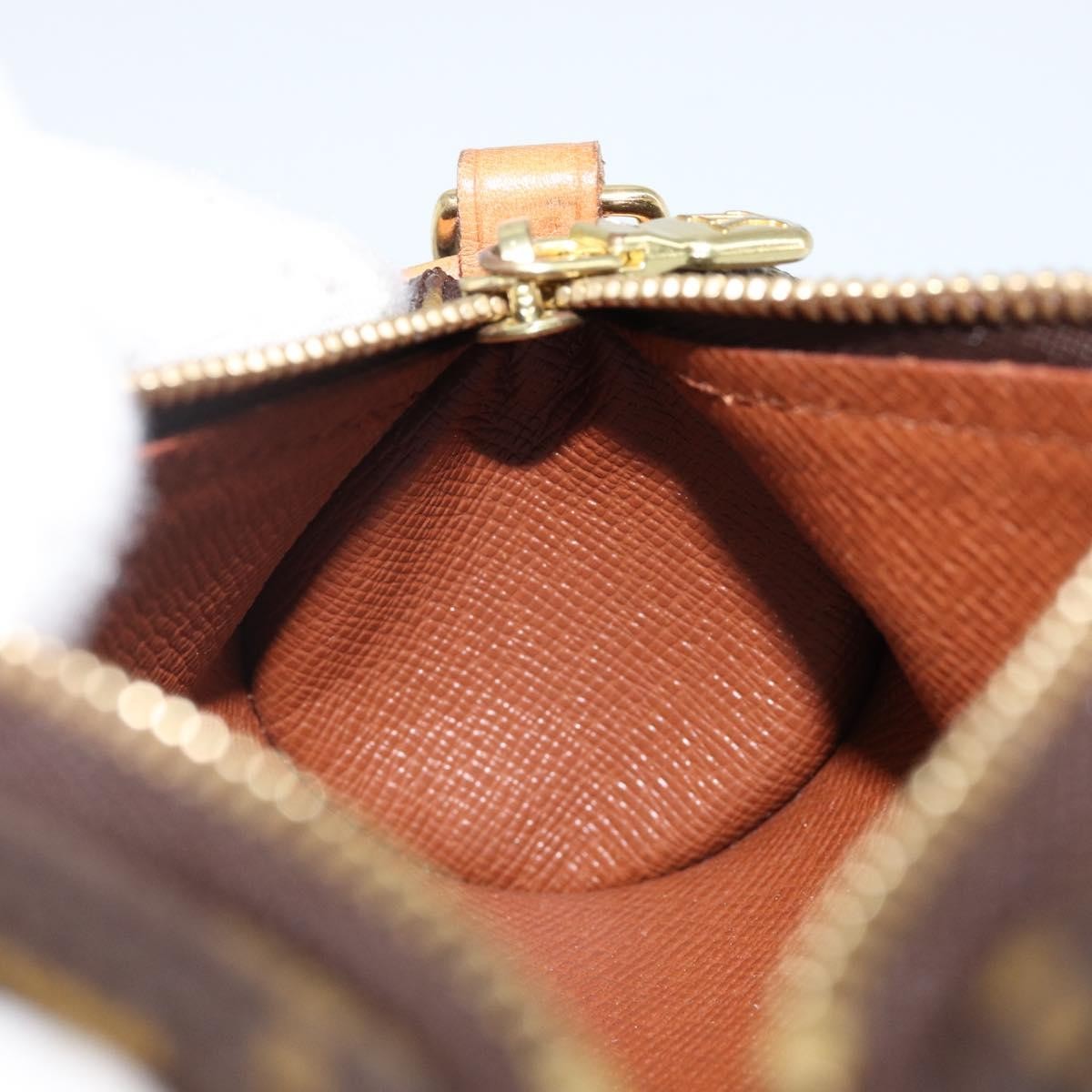 Louis Vuitton Papillon Pochette Monogram Canvas, BROWN, CANVAS, Handbag