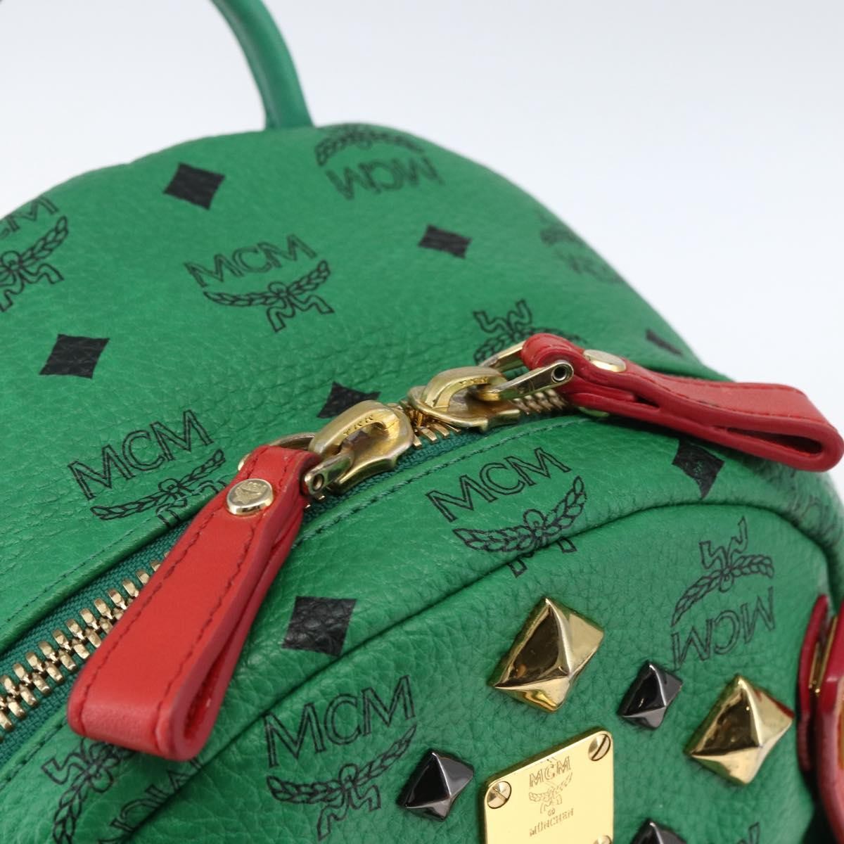 MCM Vintage Vicetos Backpack PVC Leather, Multicolour, PVC, Backpack