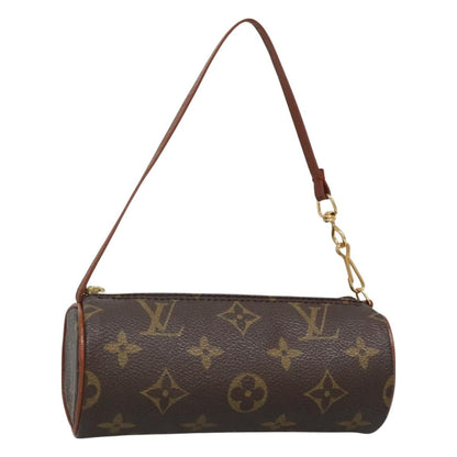 Louis Vuitton Papillon Pochette Monogram Canvas, BROWN, CANVAS, Handbag