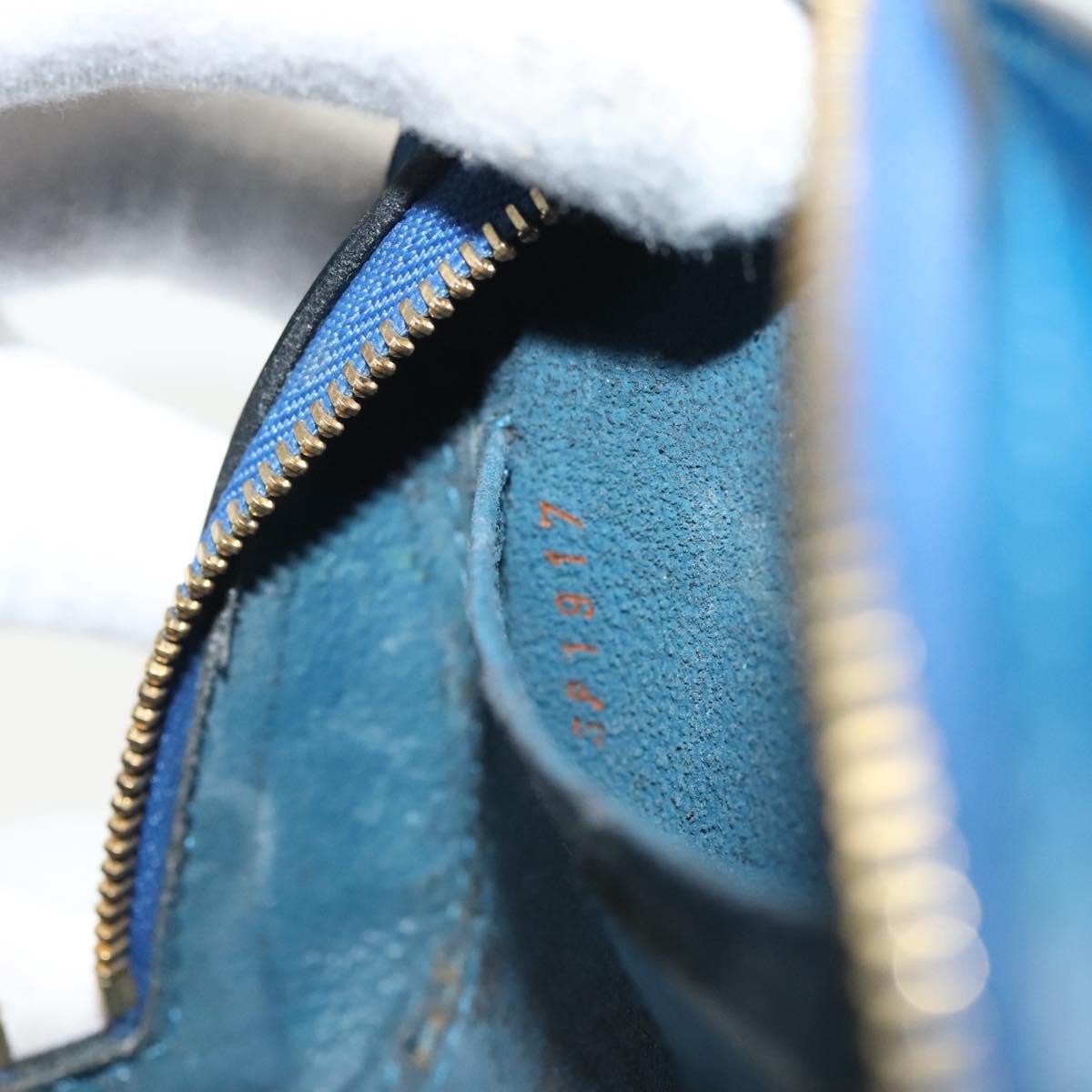 Louis Vuitton Zip Organizer Wallet Epi Leather, BLUE, EPI_LEATHER, Wallets