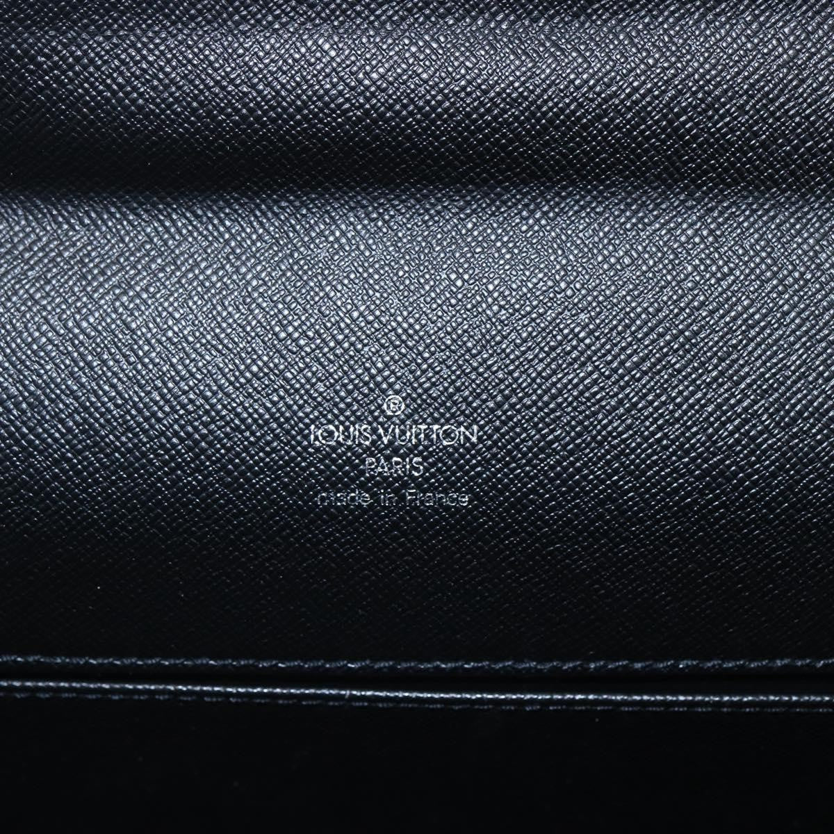 Louis Vuitton Porte-Documents Angara Briefcase Taiga Leather, GRAY, LEATHER, Briefcase