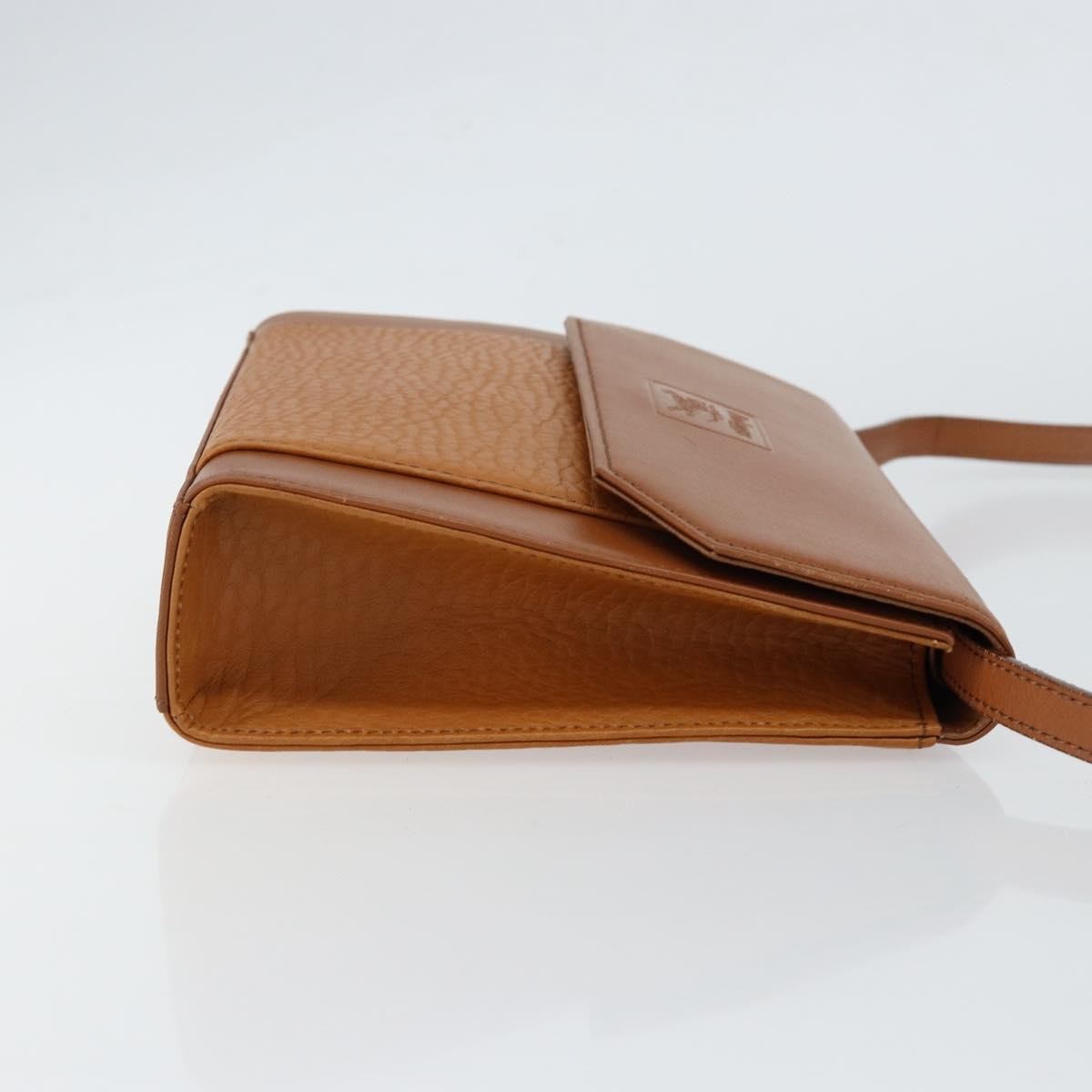 Burberry Vintage Shoulder Bag Leather, BROWN, LEATHER, Shoulder bag