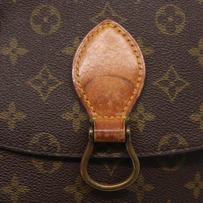 Louis Vuitton Saint Cloud Handbag Monogram Canvas, BROWN, CANVAS, Shoulder bag
