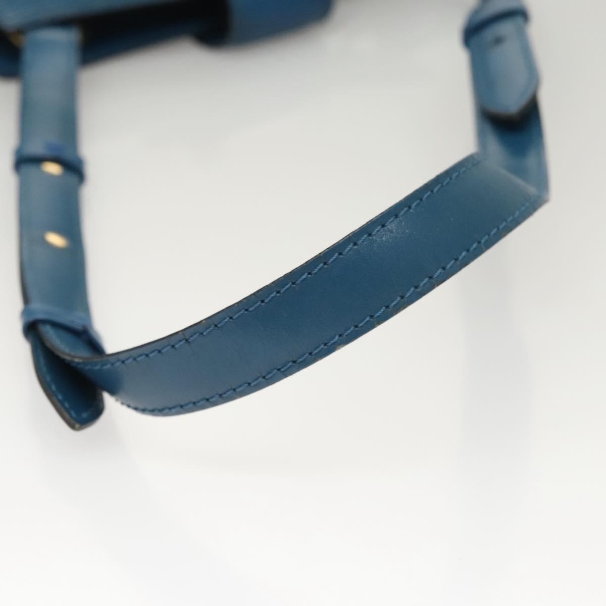 Louis Vuitton Cluny Shoulder Bag Epi Leather, BLUE, LEATHER, Shoulder bag