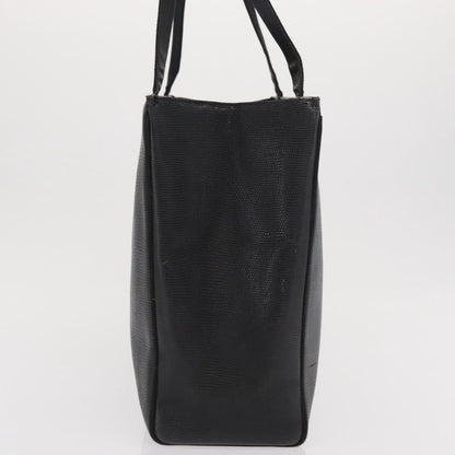 Salvatore Ferragamo Vara Tote Leather, BLACK, LEATHER, Tote bag