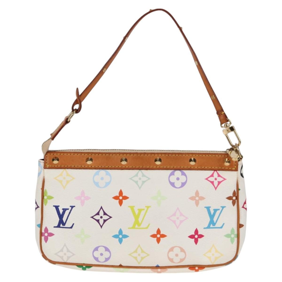 Louis Vuitton Pochette Accessoires Monogram Multicolor, MULTICOLOUR, CANVAS, Clutche & pouche