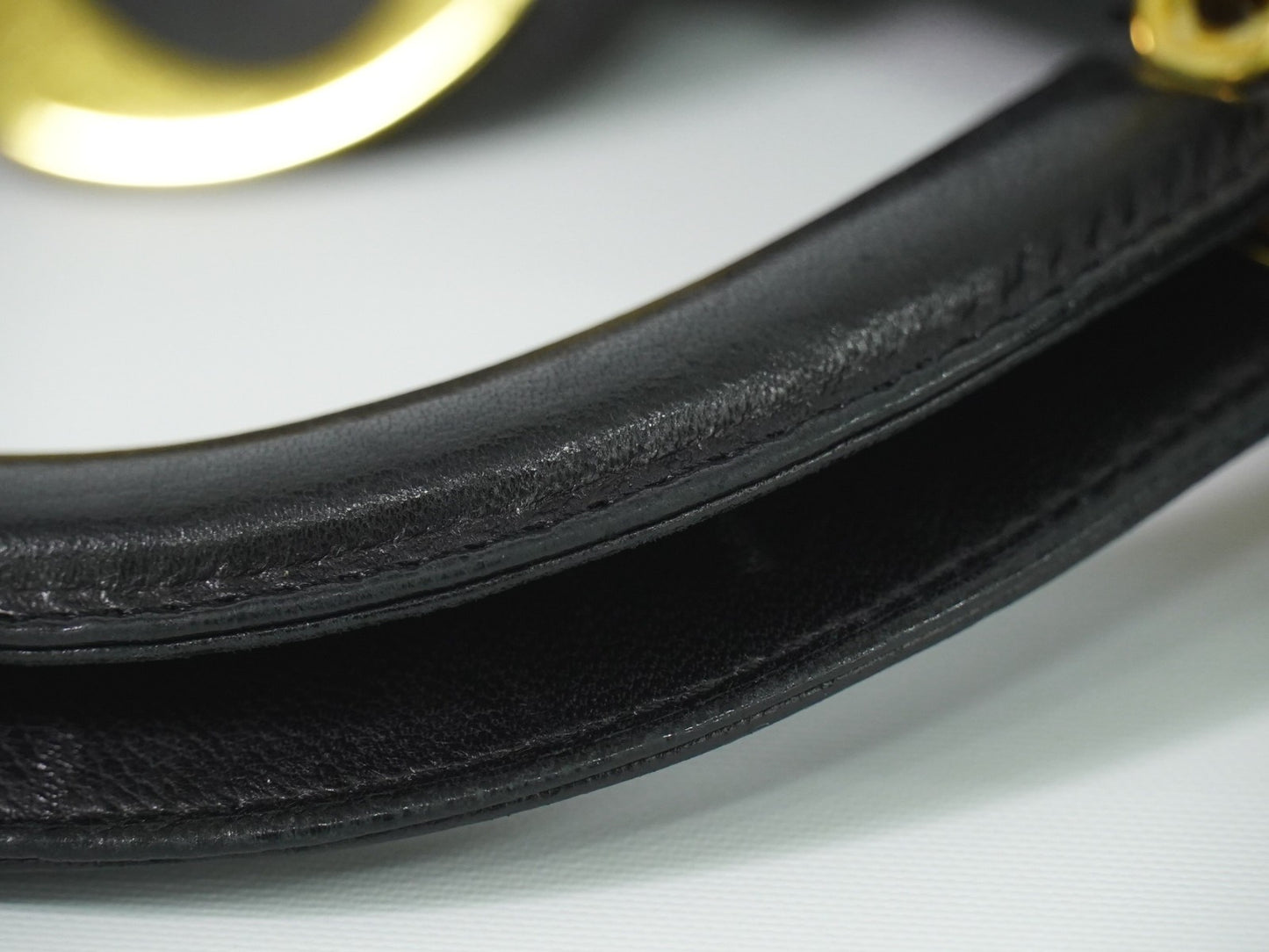 Christian Dior Lady cannage Matelassé, BLACK, LEATHER, Handbag