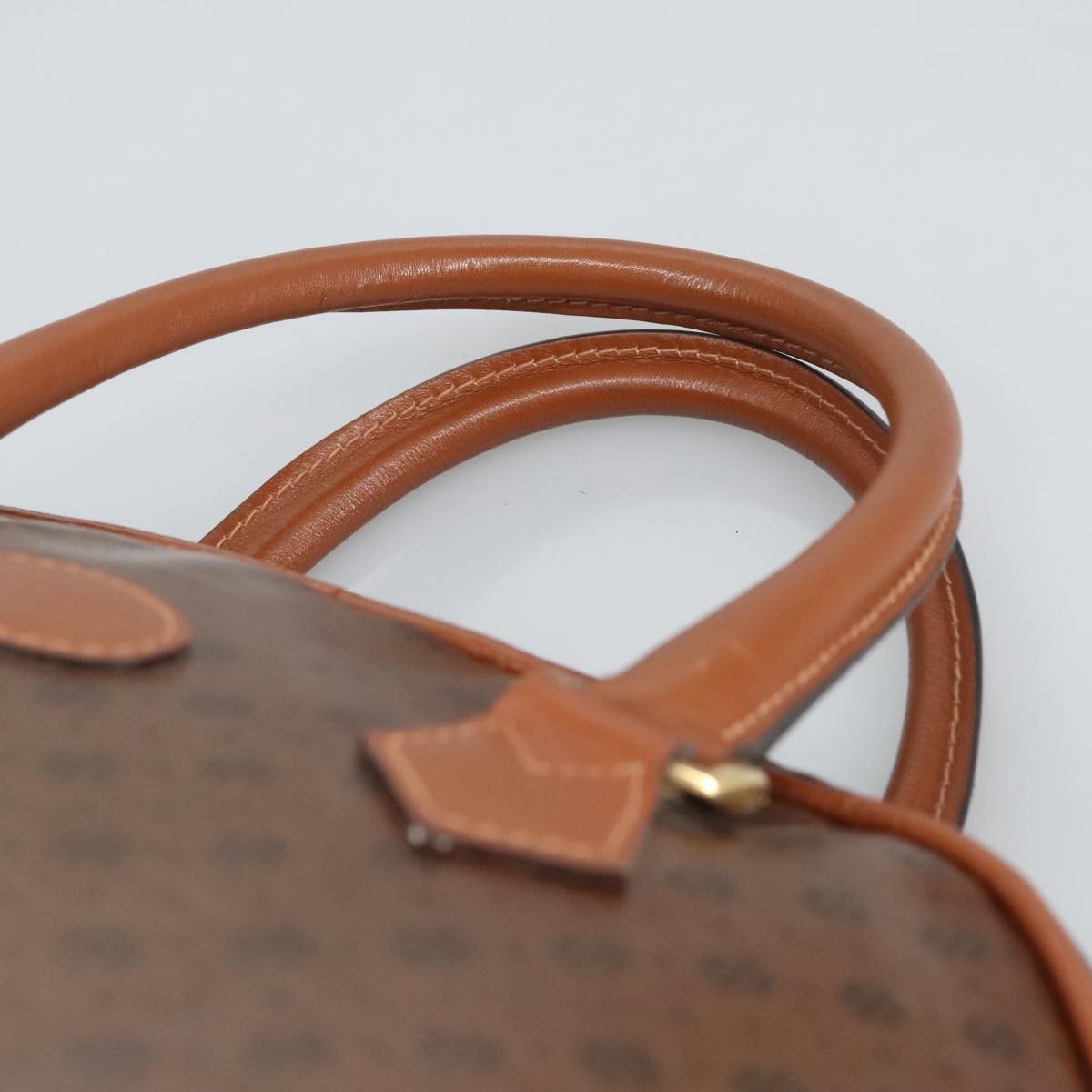 Bally Vintage Tote Bag Canvas, BROWN, CANVAS, Tote bag