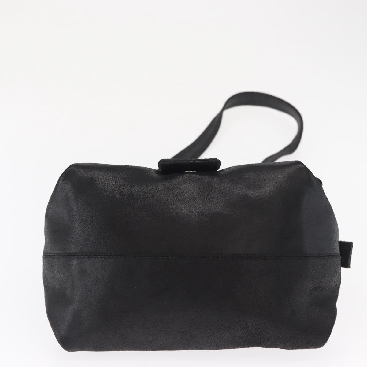 Celine Vintage Shoulder Bag Leather, BLACK, LEATHER, Shoulder bag