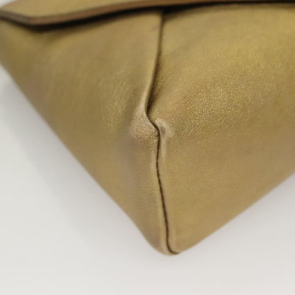 Louis Vuitton Love Note Chain Clutch Leather, GOLD, LEATHER, Clutche & pouche