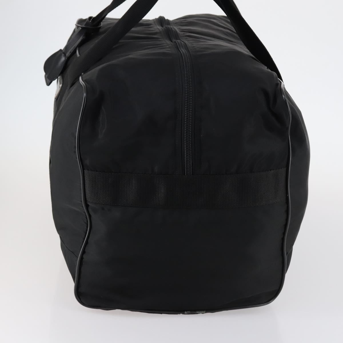 Prada Boston Bag Tessuto, BLACK, NYLON, Handbag
