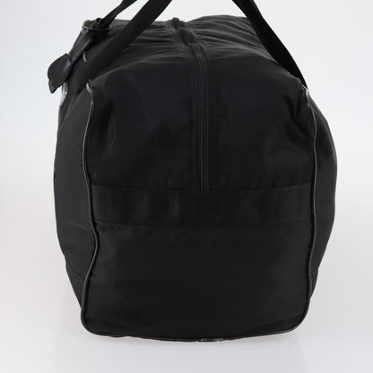 Prada Boston Bag Tessuto, BLACK, NYLON, Handbag
