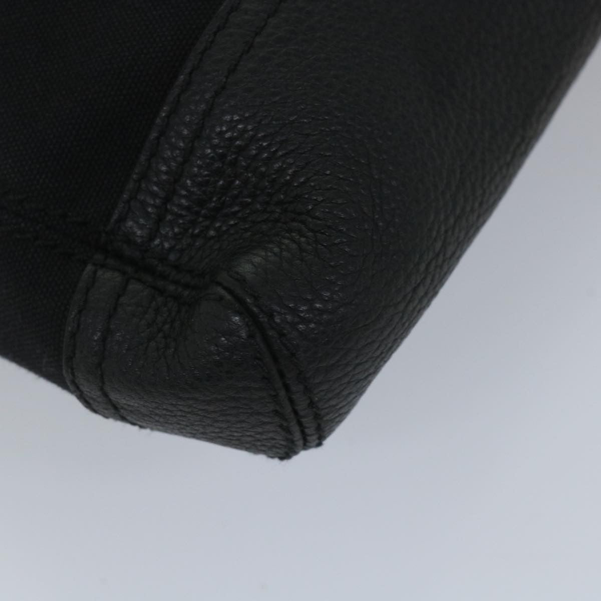 Balenciaga Vintage Pouch Leather, BLACK, CANVAS, Clutche & pouche