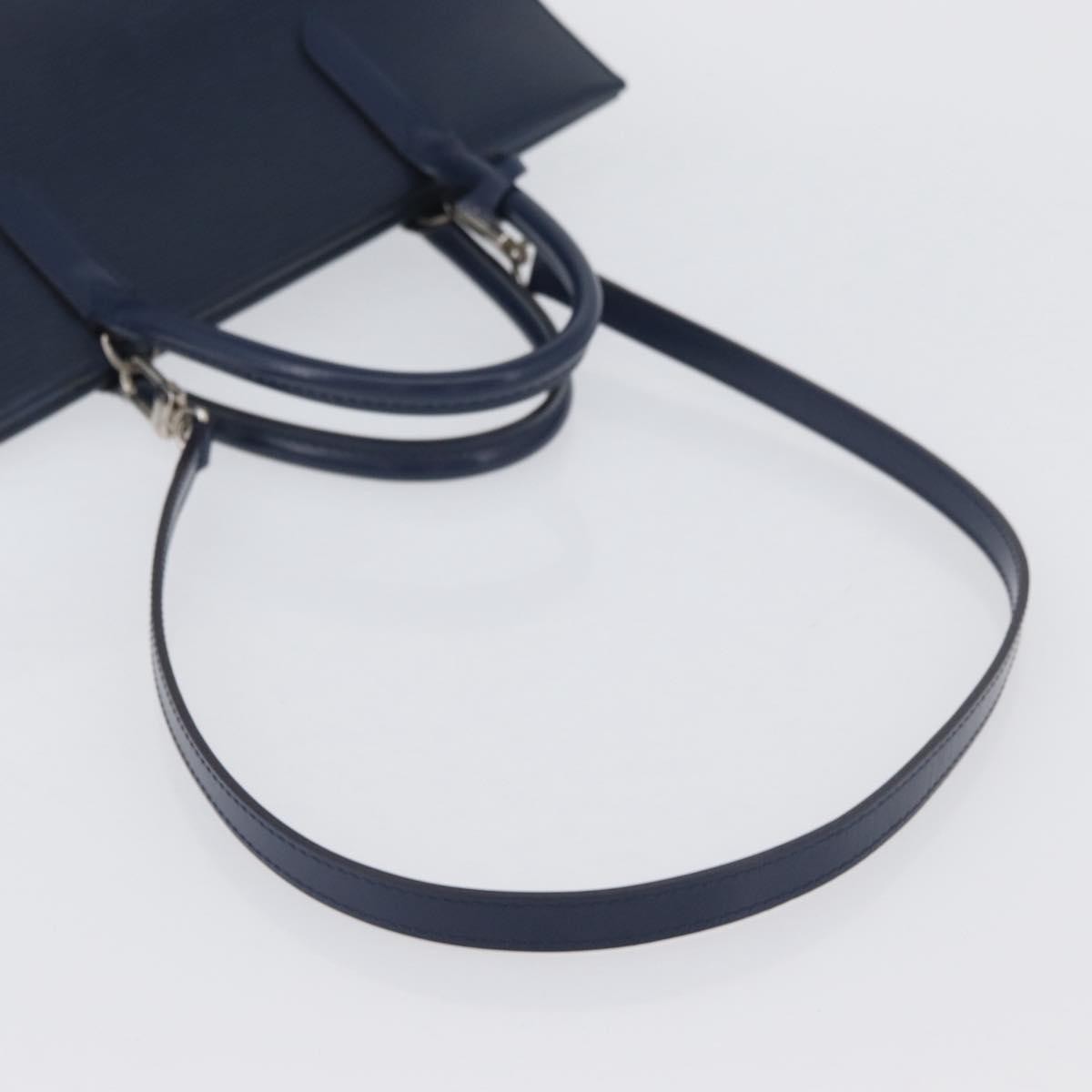 Louis Vuitton Marly Handbag Epi Leather, Blue, Leather, Handbag