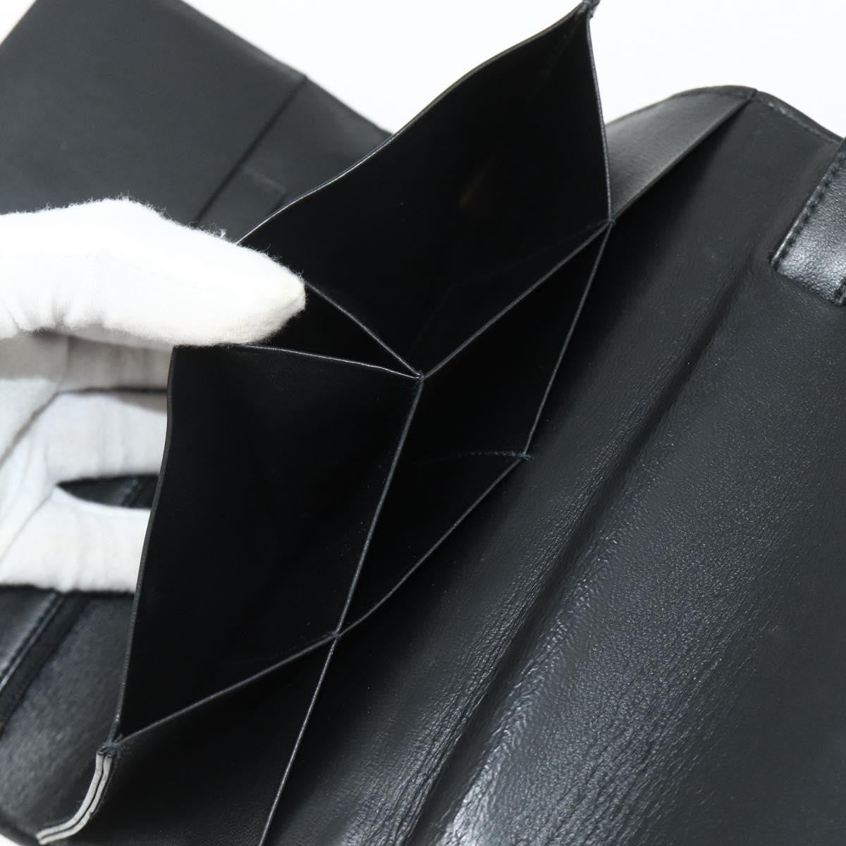 Chanel Flap Clutch Leather, Black, Leather, Clutch