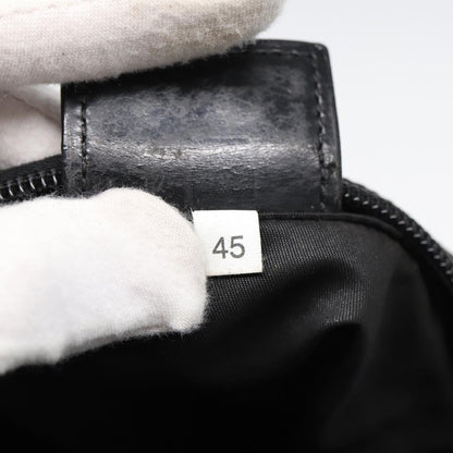 Prada Zip Top Messenger Bag Tessuto, BLACK, NYLON, Shoulder bag