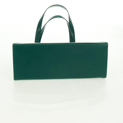 Christian Dior Vintage Handbag Leather, GREEN, LEATHER, Handbag