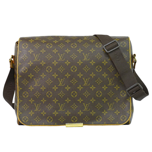 Louis Vuitton Abbesses Messenger Bag Monogram Canvas, Brown, Canvas, Shoulder Bag