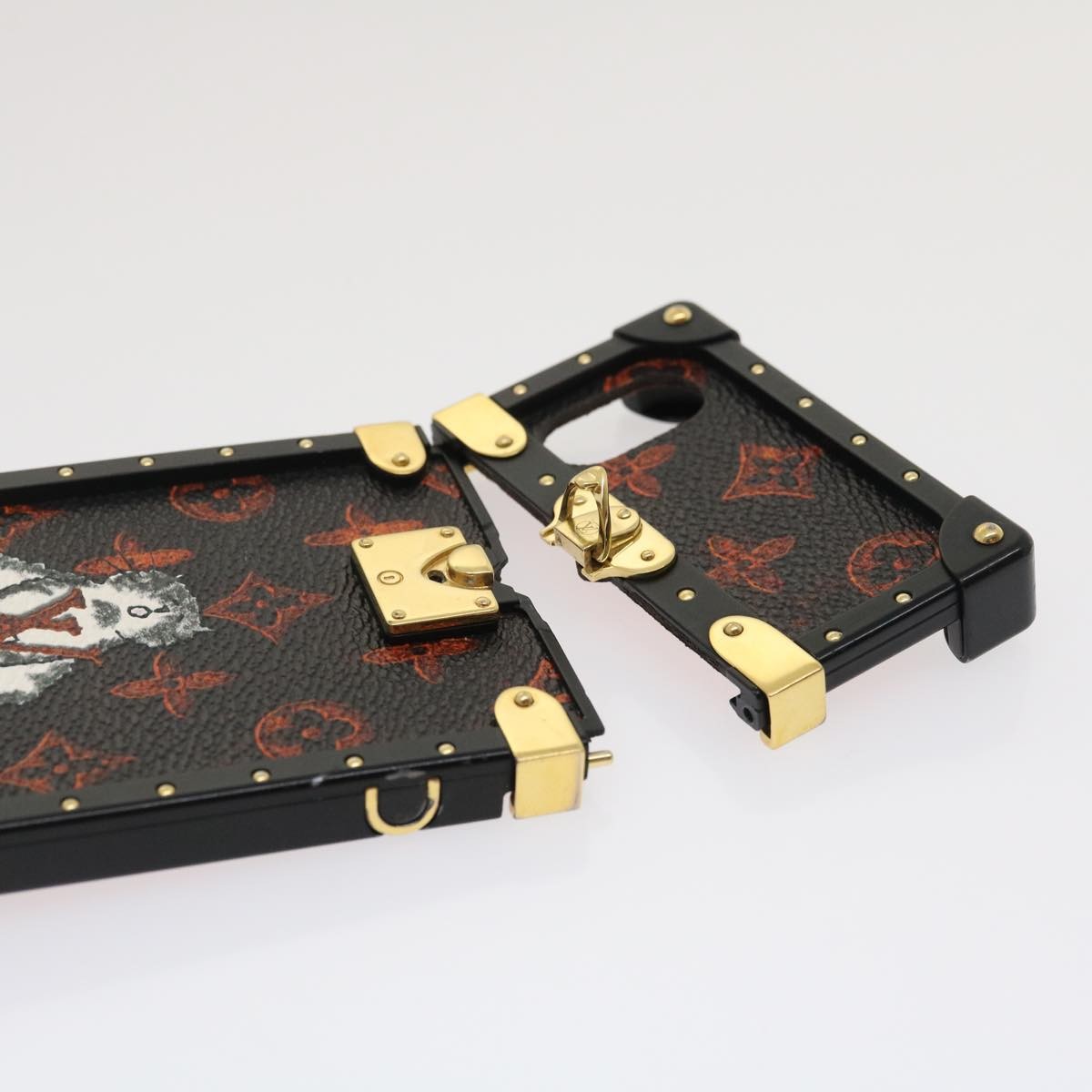 Louis Vuitton Phone case Canvas, BLACK, CANVAS, Tech accessory