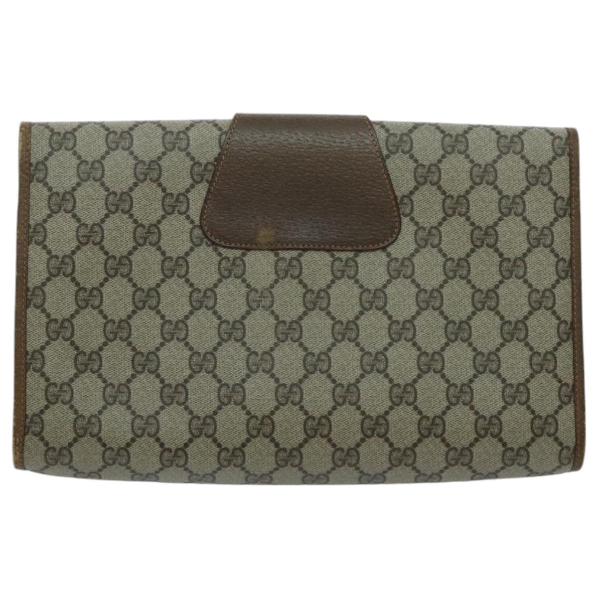 Gucci Sherry line pouch Canvas, Beige, Canvas, Clutch