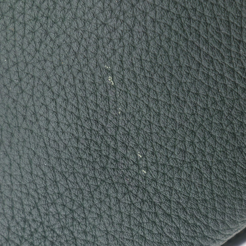 Hermes Sherpa Backpack Clemence, GREEN, LEATHER, Backpack