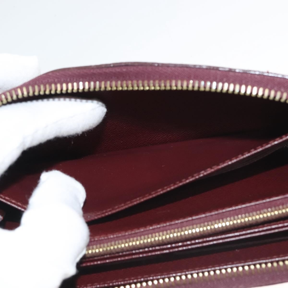 Louis Vuitton Zippy Wallet NM Damier, RED, CANVAS, Wallets