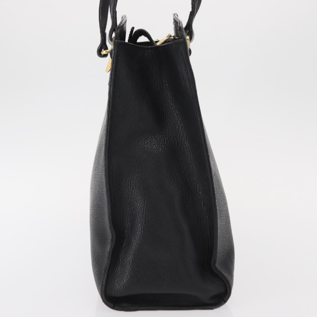Valentino Garavani Vintage shoulder bag Leather, BLACK, LEATHER, Shoulder bag