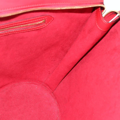 Louis Vuitton Saint Jacques Handbag Epi Leather, RED, LEATHER, Shoulder bag