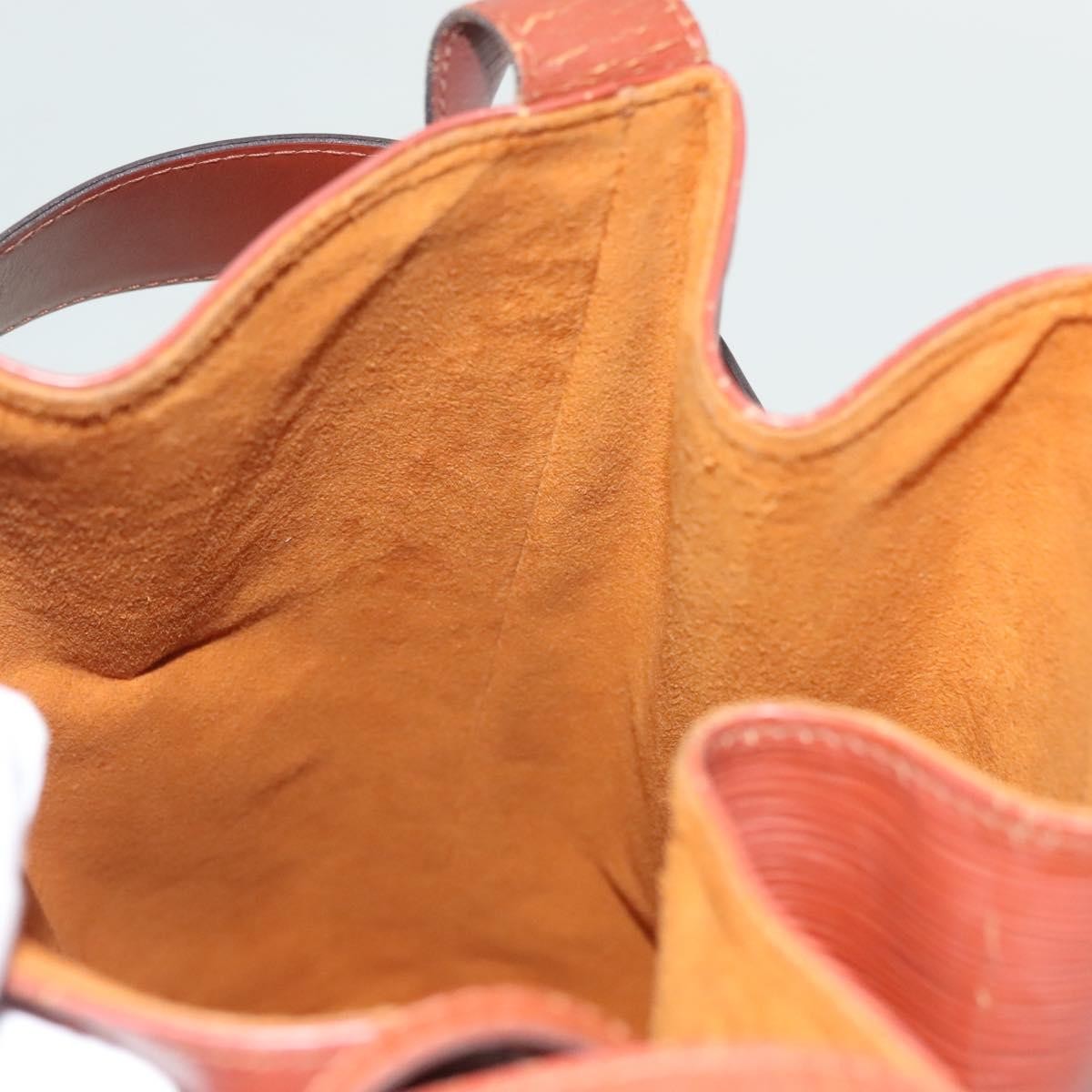 Louis Vuitton Vintage Sac d'Epaule Handbag Epi Leather, BROWN, LEATHER, Handbag