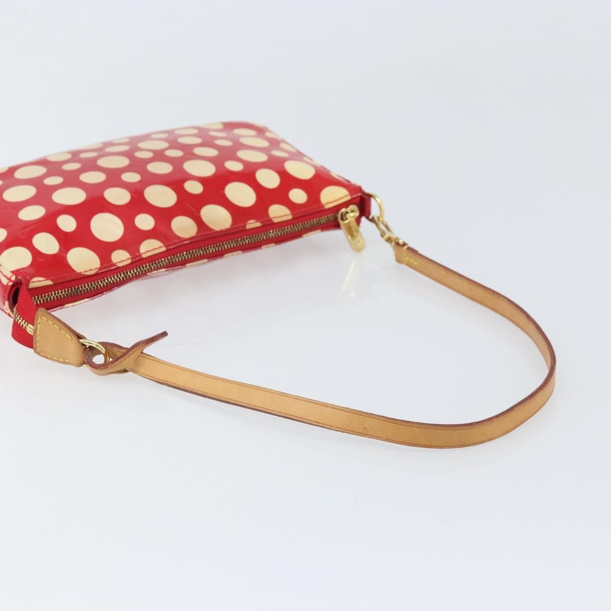 Louis Vuitton Pochette Accessoires NM Kusama Infinity Dots Monogram Vernis, RED, PATENT_LEATHER, Clutche & pouche