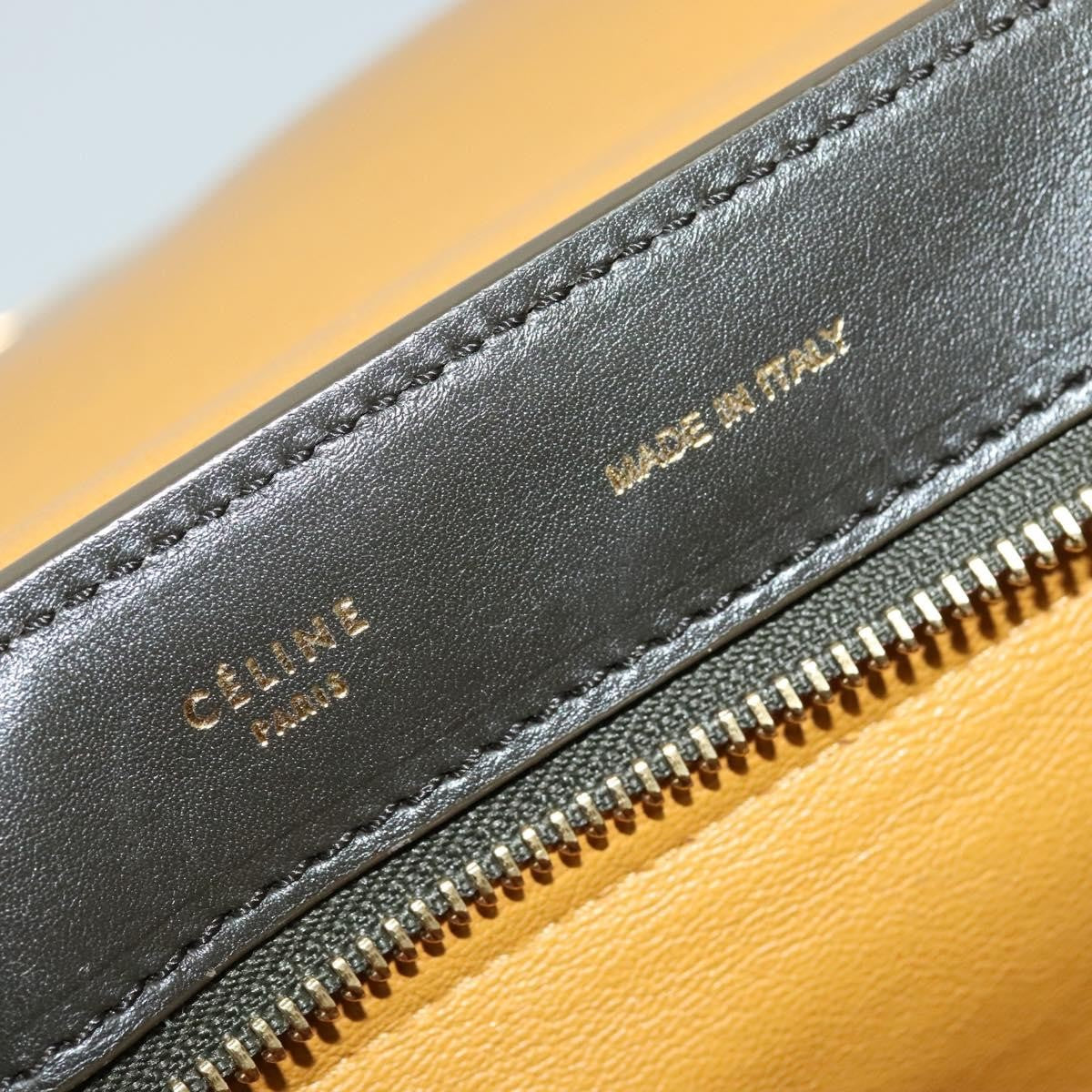 Celine Trapeze Bag Leather with Suede, MULTICOLOUR, LEATHER, Handbag