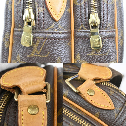Louis Vuitton Reporter Bag Monogram Canvas, BROWN, CANVAS, Shoulder bag