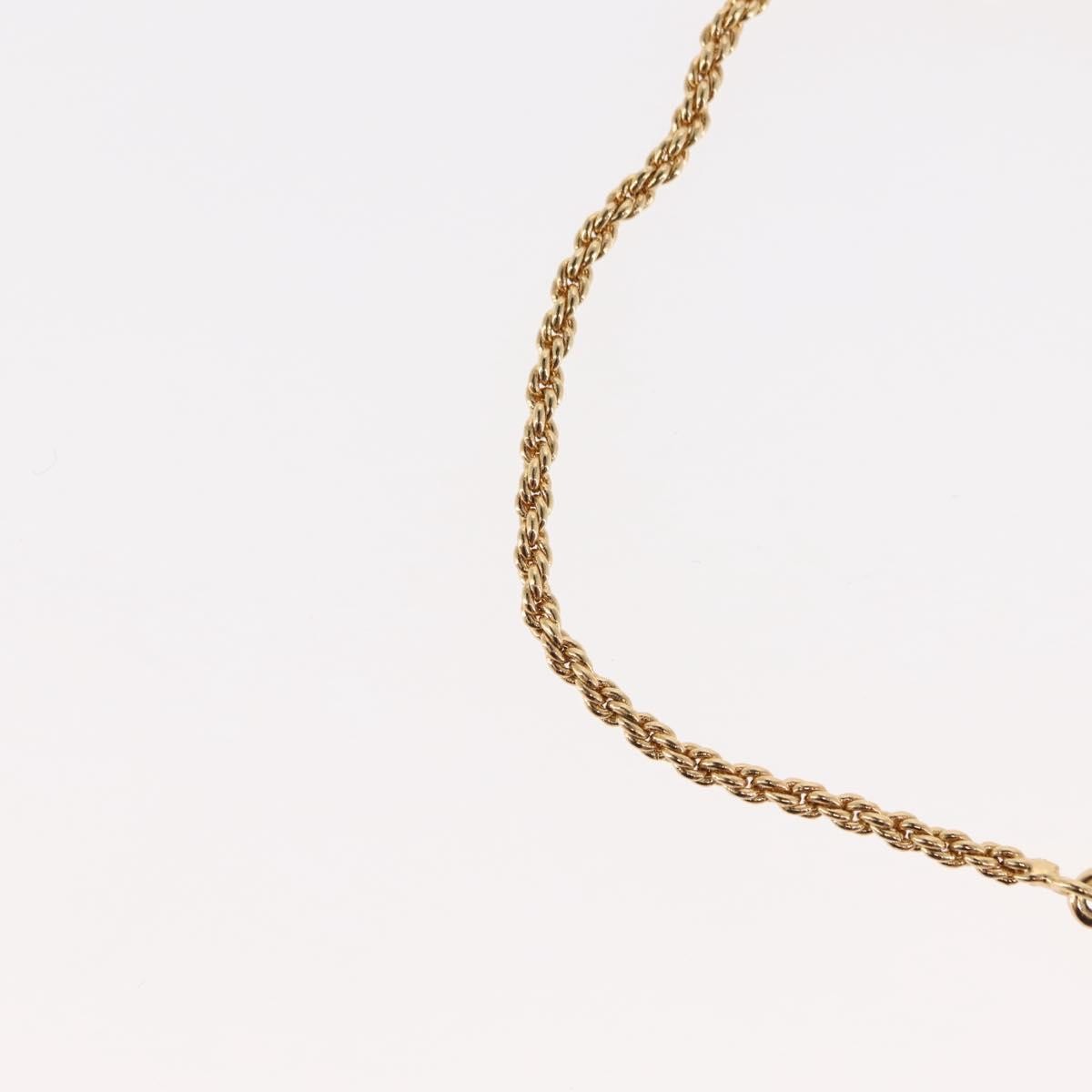 Christian Dior Vintage Logo Bracelet Metal, GOLD, METAL, Bracelet